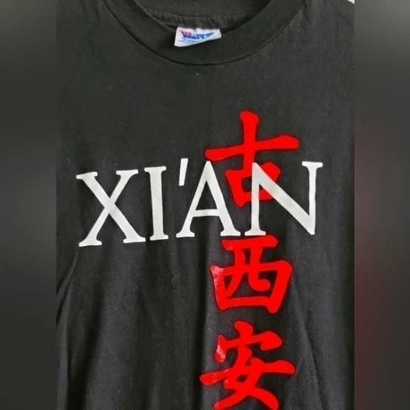 VINTAGE Beefy‎ T-shirt size Large - Picture 3 of 4